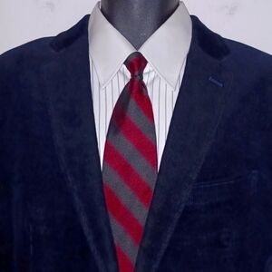 JOS. A. BANK Red and Black Silk Executive Collection Tie
